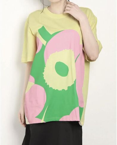 adidas Marimekko x Graphic Tee Pearl Citrine MD in Saudi Arabia