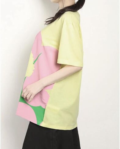 adidas Marimekko x Graphic Tee Pearl Citrine MD in Saudi Arabia
