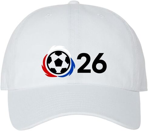 Soccer International Cup 2026 Hat – CUP26 USA Edition Baseball Cap – Adjustable One Size Fit – World Football Fan Gear in Saudi Arabia
