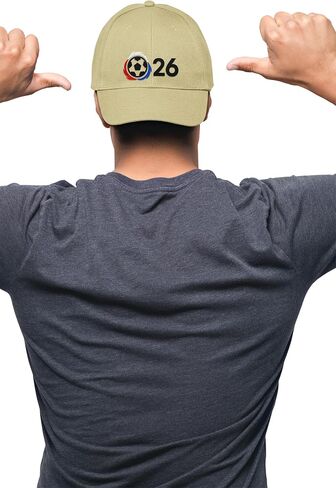 Soccer International Cup 2026 Hat – CUP26 USA Edition Baseball Cap – Adjustable One Size Fit – World Football Fan Gear in Saudi Arabia