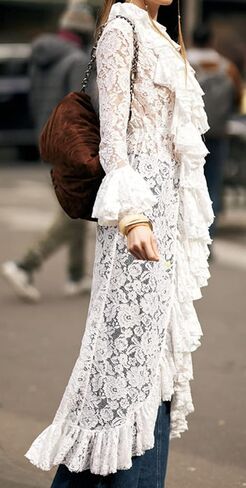 Women Lace Mesh Flowy Maxi Top Tie Front Kimono Cardigan Sheer Long Sleeve Ruffled Duster Layering Shirt Cover Up in Saudi Arabia