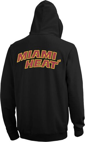 FISLL Men's NBA Team Color, Name and Logo Premium Hoodie, Pullover Sweatshirt in Kuwait
