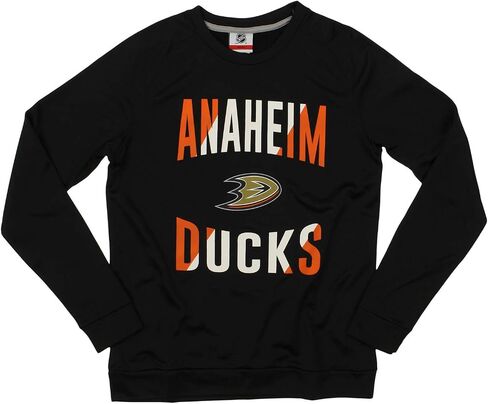 Outerstuff NHL Little Boys 4-7 And Big Boys 8-20 Performance Fleece Crew Neck Long Sleeve Team Color Sweatshirt in Saudi Arabia