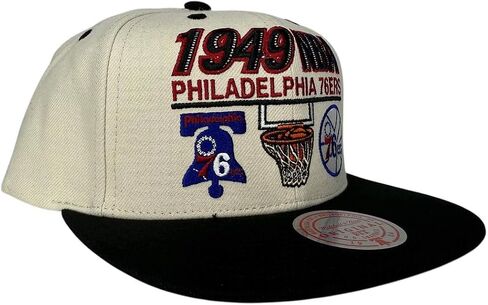 قبعة ميتشل آند نيس فيلادلفيا سفنتي سيكسرز الأولى من بين العديد من قبعة HWC Snapback باللون الأبيض الفاتح in Saudi Arabia