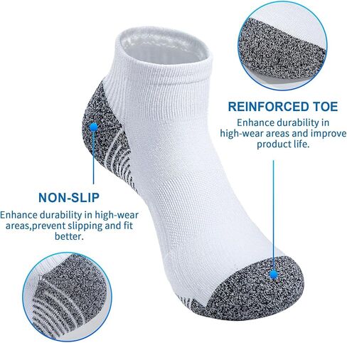 LUBOT ANTI-ODOR 2026 Bamboo Viscose + Cotton Ankle/Crew/Quarter Socks - Moisture-Wicking, Cushioned, Arch Support in Saudi Arabia