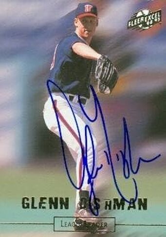 Glenn Dishman autographed Baseball Card (Minor League) 1994 Fleer Excel Rookie #7 - Autographed Baseball Cards in Saudi Arabia