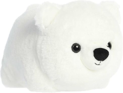 Aurora® Adorable Spudsters™ Penni Polar Bear™ Stuffed Animal - Comforting Cuddles - Playful Companions - White 11 Inches in Saudi Arabia