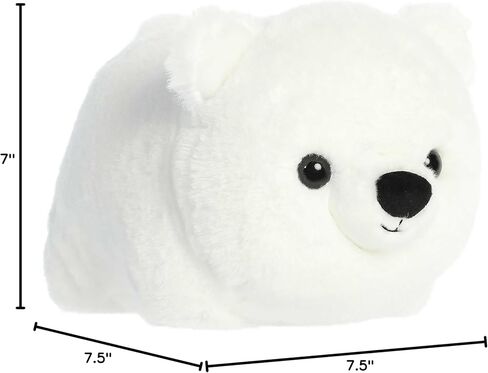 Aurora® Adorable Spudsters™ Penni Polar Bear™ Stuffed Animal - Comforting Cuddles - Playful Companions - White 11 Inches in Saudi Arabia