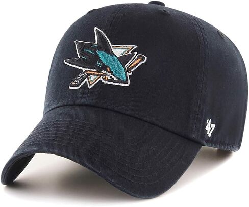 47 NHL Team Color Alternate Logo الأساسي قبعة قابلة للتعديل، مقاس واحد يناسب الجميع in Kuwait