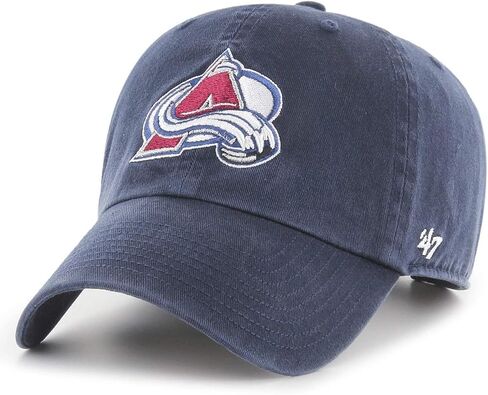 47 NHL Team Color Alternate Logo الأساسي قبعة قابلة للتعديل، مقاس واحد يناسب الجميع in Kuwait