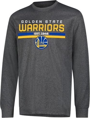 Ultra Game Men's NBA Official Active Long Sleeves Pullover T-Shirt in Saudi Arabia