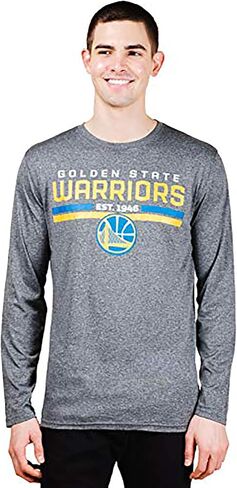 Ultra Game Men's NBA Official Active Long Sleeves Pullover T-Shirt in Saudi Arabia