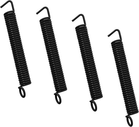 BokWin Noiseless Tremolo Springs 4 Pack - Tremolo Bridge Tension Spring for Fender Strat/ST/Stratocaster Electric Guitar with Smooth Operation | Replacement Part（Black） in Saudi Arabia