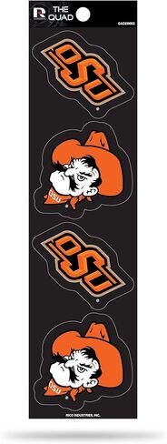 ملصق رباعي من Rico Industries NCAA Oklahoma State Cowboys رباعي in Kuwait