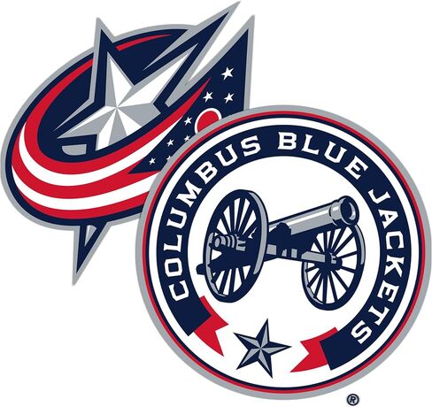 ملصق ديزرت كاكتوس كولومبوس بلو جاكيتات فريق NHL National Hockey League ملصق من الفينيل لزجاجة مياه الكمبيوتر المحمول وقصاصات السيارة (ملصق 4 بوصة) in Saudi Arabia