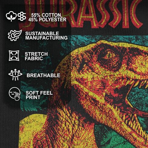 سويت شيرت رجالي من Fifth Sun Jurassic Park Raptor '9Isla Nublar Tour in Saudi Arabia