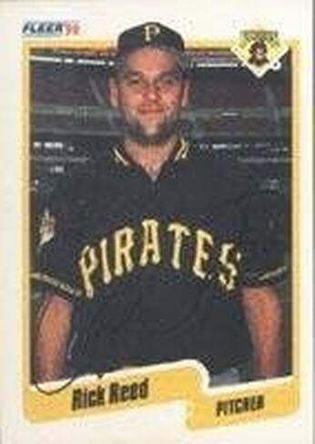 Rick Reed Pittsburgh Pirates 1990 Fleer Autographed Card. This item comes with a certificate of authenticity from Autograph-Sports. Autographed - Baseball Slabbed Autographed Cards in Saudi Arabia