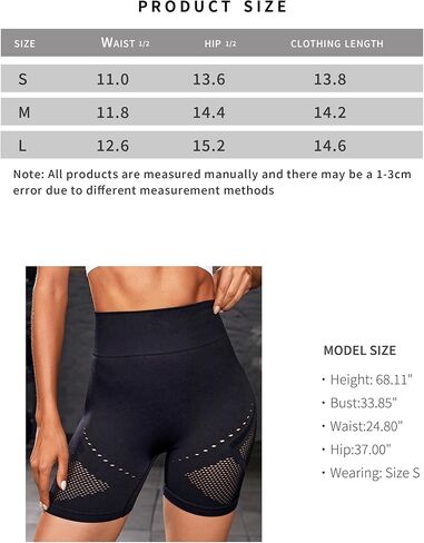 Women’s High-Waisted Seamless Compression Athletic Shorts for Yoga, Cycling, and Gym Workouts in Saudi Arabia
