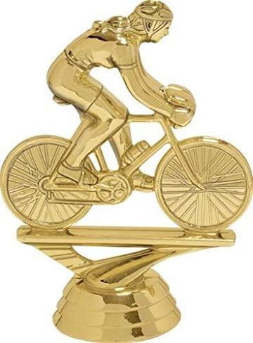 Crown Awards 9.75" Cycling Bike Female Trophies, Personalized Pink Cycling Bike Female Trophy, Engraving Included Prime in Saudi Arabia