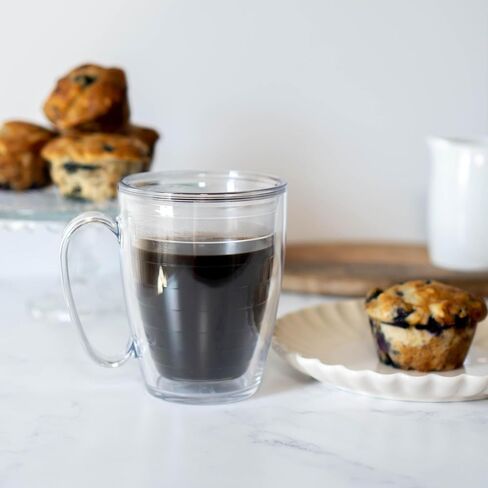 كوب Tervis مصنوع في الولايات المتحدة الأمريكية بجدار مزدوج من ولاية أوهايو باكيز معزول يحافظ على المشروبات باردة وساخنة، كوب 16oz، شعار in Kuwait