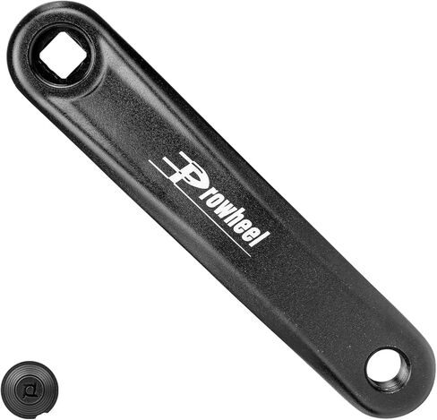 WEEROCK Prowheel الدراجة اليسار كرنك الذراع 152 مللي متر/165 مللي متر/170 مللي متر سبائك الألومنيوم حفرة مربعة مع البلاستيك الغبار غطاء دراجة استبدال Prat in Kuwait