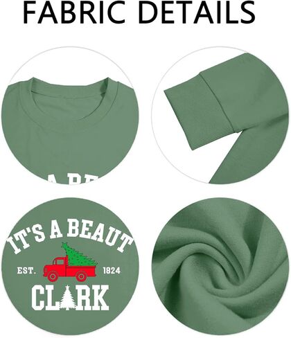 Christmas Sweatshirts for Women It's A Beaut Clark Sweatshirt Xmas Holiday Crewneck Casual Long Sleeve Pullover in Kuwait