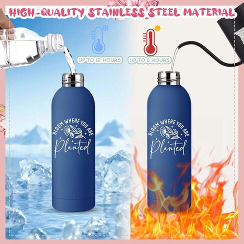 LemonRoad 10 قطع هدايا مسيحية للنساء من الفولاذ المقاوم للصدأ زجاجات مياه سعة 17oz كوب مسيحي بهلوان الكتاب المقدس هدايا عيد الميلاد الدينية للكنيسة الدينية لعيد الفصح (ألوان متنوعة، موضة) in Kuwait