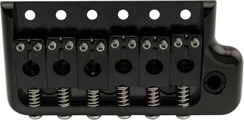 Musiclily Ultra 52.5 ملم (2-1/16 بوصة) نحاس صلب بالكامل 6 مسامير حافة سكين جسر تريمولو للجيتار الكهربائي على طراز Strat، ذهبي in Kuwait