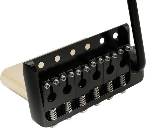 Musiclily Ultra 52.5 ملم (2-1/16 بوصة) نحاس صلب بالكامل 6 مسامير حافة سكين جسر تريمولو للجيتار الكهربائي على طراز Strat، ذهبي in Kuwait
