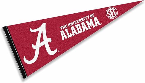 Alabama Crimson Tide SEC Pennant Flag in Saudi Arabia