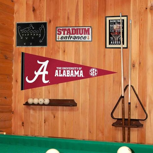 Alabama Crimson Tide SEC Pennant Flag in Saudi Arabia