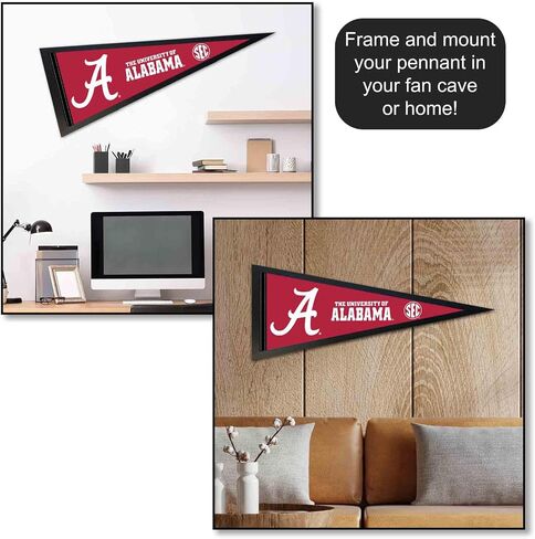 Alabama Crimson Tide SEC Pennant Flag in Saudi Arabia