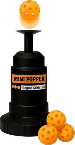 The Original Baseball Mini Popper - Batting Machine for Hitting Practice Without a Pitcher - (3 Balls Included) - for Ages 14 & Under in Saudi Arabia