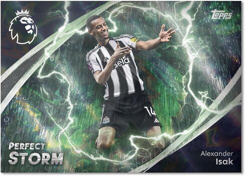 Topps Premier League 2025-26 - الإصدار الأول - صندوق كامل - 28 حزمة في كل صندوق (280 بطاقة) 3 أو أكثر من بطاقات الإدخال الخاصة في كل حزمة. in Saudi Arabia