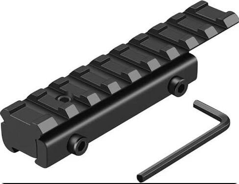 Gotical Low Profile 11mm / 3/8" Dovetail to Picatinny Rail Adapter Converter in Kuwait