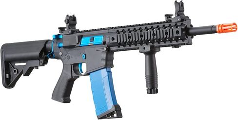 بندقية Lancer التكتيكية Gen 2 Evo M4 Airsoft AEG مع مجلة عالية السرعة وبطارية وشاحن و1000 طلقة 0.20 جرام BBS متضمنة in Kuwait
