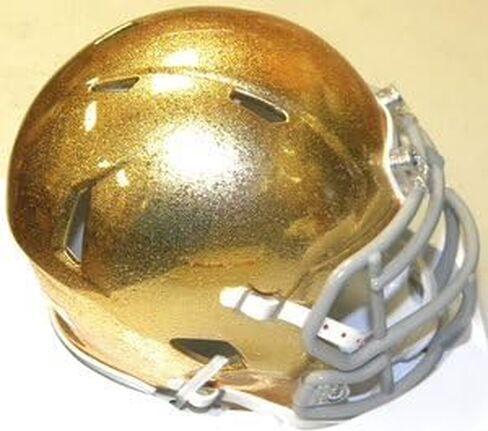 خوذة صغيرة من Notre Dame Fighting Irish GOLD HYDROFX Riddell NCAA Replica Revolution SPEED (S) in Saudi Arabia