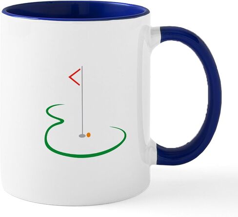 كوب جولف CafePress Disc Golf سعة 11 أونصة (325 مل) كوب قهوة من السيراميك in Kuwait