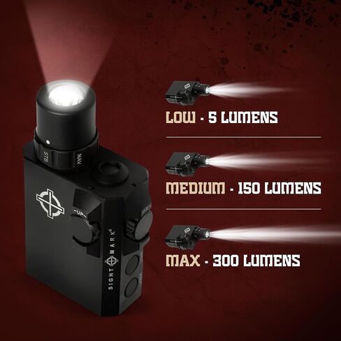 Sightmark LoPro Mini Flashlight وجهاز رؤية الليزر الأخضر in Kuwait