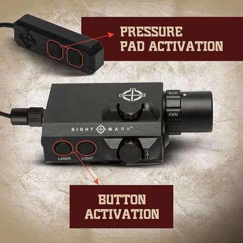 Sightmark LoPro Mini Flashlight وجهاز رؤية الليزر الأخضر in Kuwait