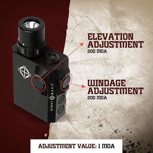 Sightmark LoPro Mini Flashlight وجهاز رؤية الليزر الأخضر in Kuwait