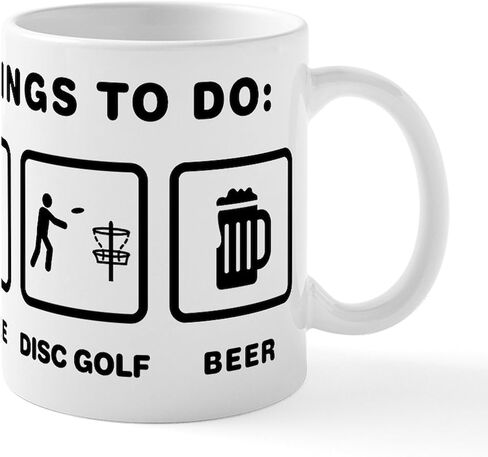 CafePress Disc Golf Mug 11 oz (325 ml) Ceramic Coffee Mug in Saudi Arabia