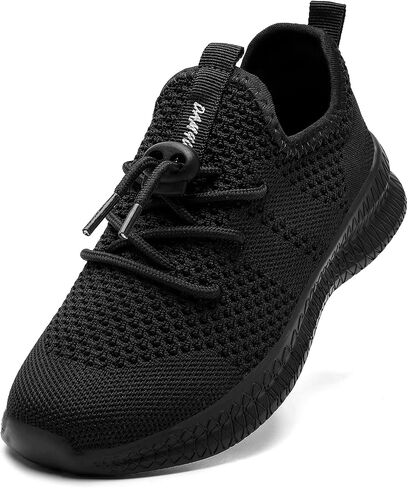 Kids Running Shoes for Boys and Girls – Lightweight Mesh Athletic Sneakers with Non-Slip Sole, Breathable Walking & Tennis Shoes for Toddler, Little Kid, Big Kid in Saudi Arabia