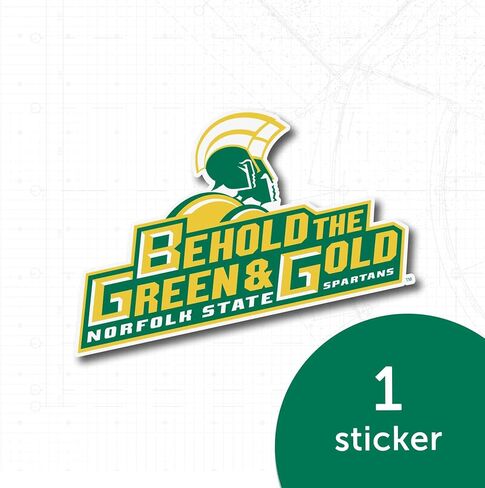 Desert Cactus Norfolk State University Sticker NSU Spartans Vinyl Decal Laptop Water Bottle Car Scrapbook (IND 00008) in Saudi Arabia
