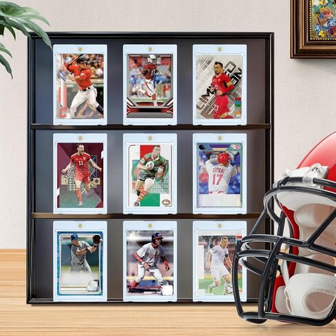 35Pt Magnetic Card Holders 8 Pack Hard Plastic UV Protection One-Touch Sleeves for Baseball Cards, Gaming Cards, MTG Cards, Sports Cards, Trading Cards Display and Protection in Saudi Arabia