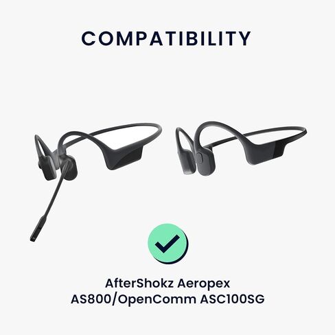 kwmobile USB Cable Charger Compatible with AfterShokz Aeropex AS800 / OpenComm ASC100SG Cable - Charging Chord for Smart Watch - Light Blue in Saudi Arabia