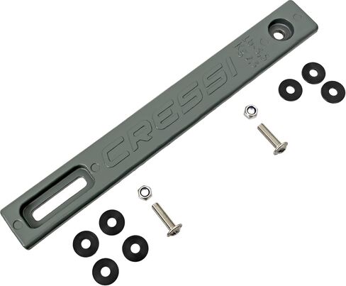 Cressi Plate Weight for Aquawing Scuba Diving BCD - Additional Ballast 2.5 kg - 5.5 lb - Designed in Italy in Saudi Arabia