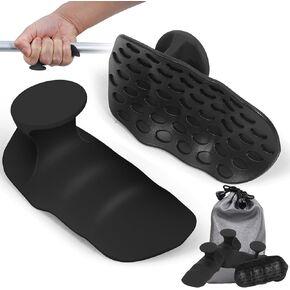 4Pcs Ergonomics Rubber Workout Gym Grips for Weight Lifting, Workout Gloves for Men Women, Exercise Hand Grips Pads for Palm Protection in Saudi Arabia