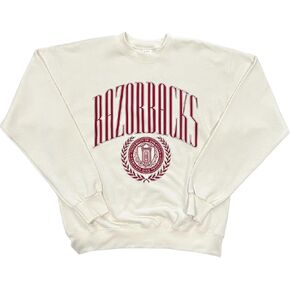 Arkansas Razorback Maker's Mark Sweatshirt | Officially Licensed NCAA | Soft Cotton, Classic Fit in Kuwait