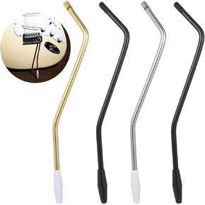 4 PCS Whammy Bar Tremolo Arm 7.5 X 0.24 Inches Guitar Whammy Bar Electric Guitar Parts for Guitars Replacement, Black, White, Gold, 3 Colors in Kuwait